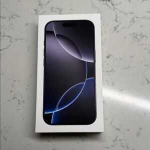 Apple iPhone 16 pro BOX ONLY